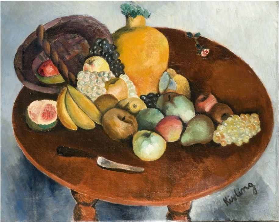 Moise Kisling - Still life with fruit - 1912